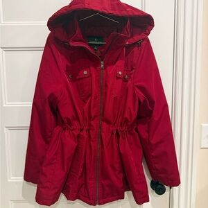 London Fog Hooded Fall/winter Coat XL